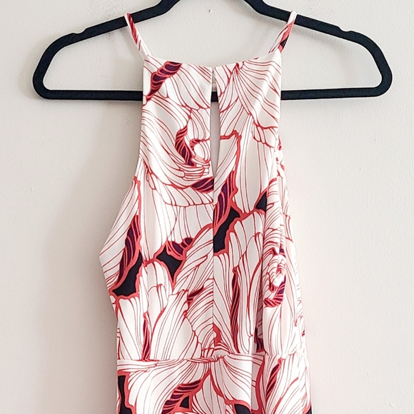 ☀️ 3/$15 Ann Taylor Petite Cream Floral Dress MP - Picture 4 of 4